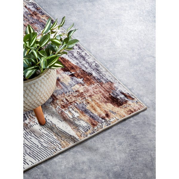 Sivi tepih 80x150 cm Malard Copper Gold – Elle Decoration-image-2