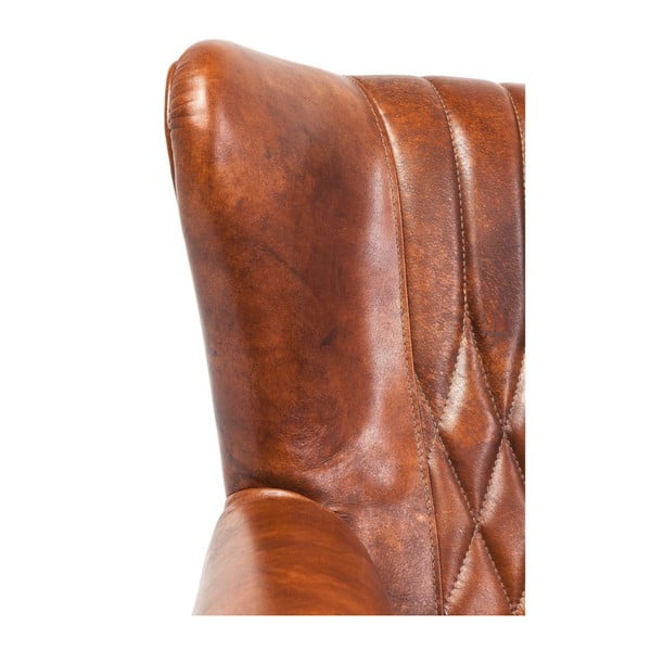 Kožna fotelja Kare Design Country Side-image-1