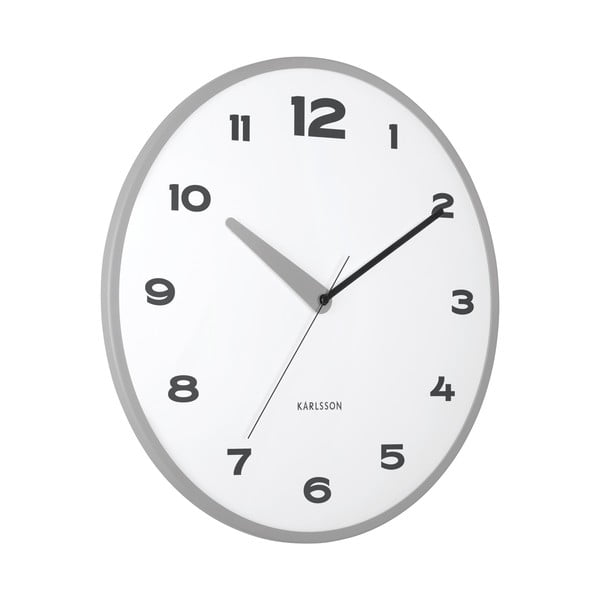 Zidni sat ø 40 cm Brisk Dome – Karlsson-image-2