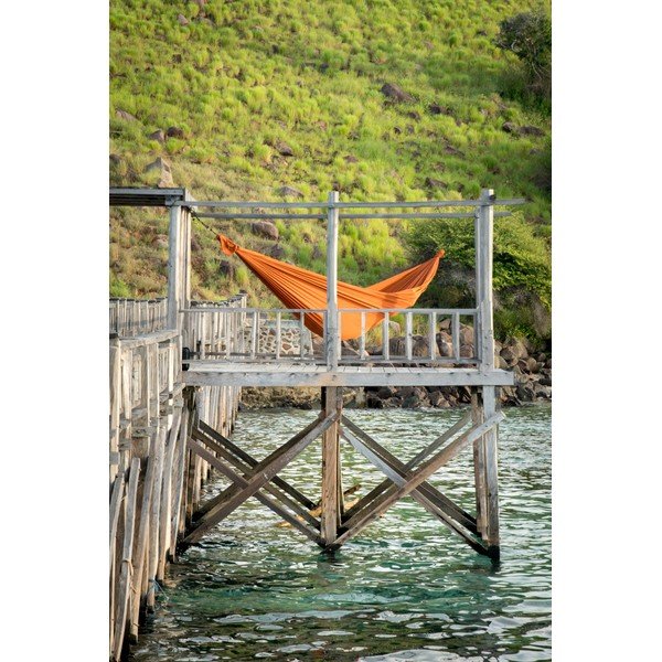 Narančasta viseća mreža Descotis Bella, duljina 420 cm-image-4