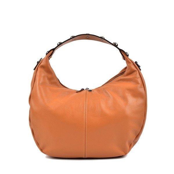 Konjak smeđa kožna torba Robert M Hobo-image-2