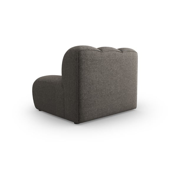 Tamno siva modularna sjedeća garnitura (srednji modul ) Lupine – Micadoni Home-image-3