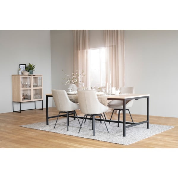 Bež okretna stolica Rowico Alison-image-1