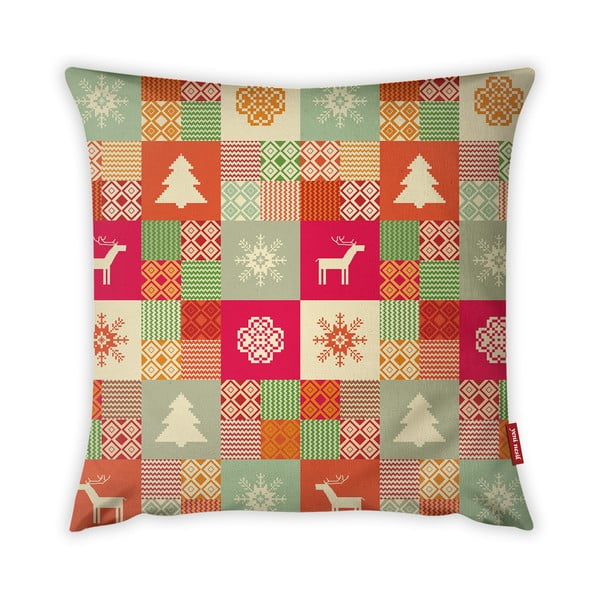 Navlaka za jastuke Vitaus Christmas Period Playful Pattern II, 43 x 43 cm