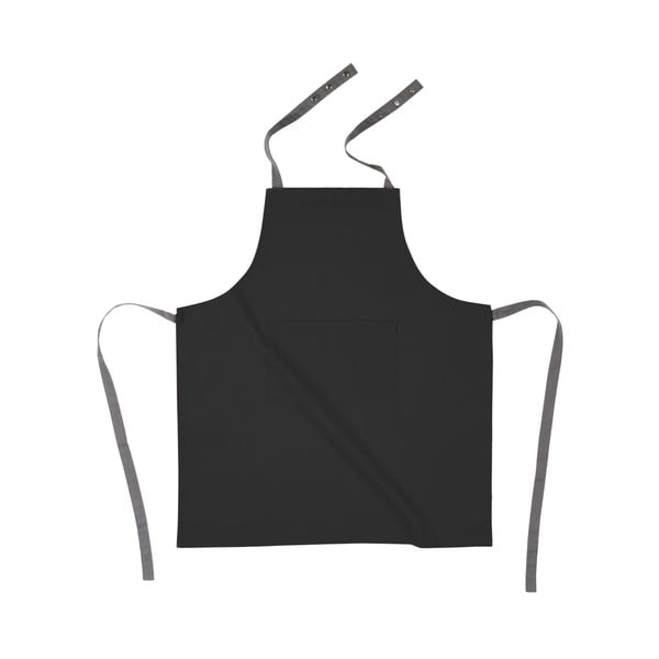 Crna pamučna kuhinjska pregača Tiseco Home Studio