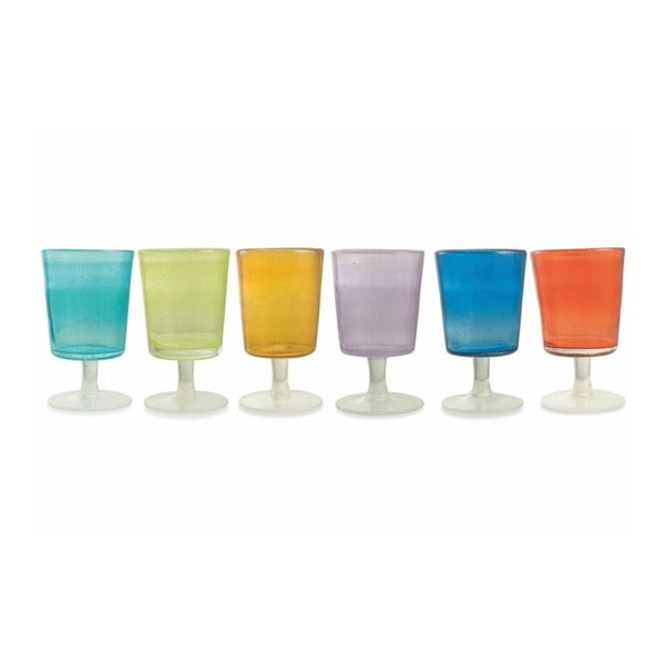 Set od 6 vinskih čaša u boji Villa d&#39;Este Malibu Parrot Jungle, 280 ml