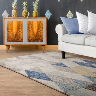 Plavi tepih 160x230 cm Muse Harlequin Blue – Asiatic Carpets