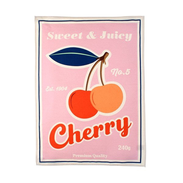 Pamučna kuhinjska krpa 70x50 cm Cherry – Rex London