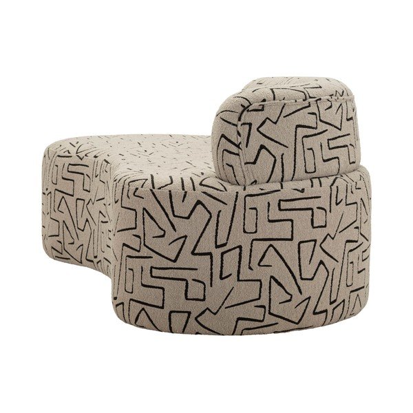 Bež sofa od bouclé tkanine 176 cm Nairobi – Mauro Ferretti-image-3