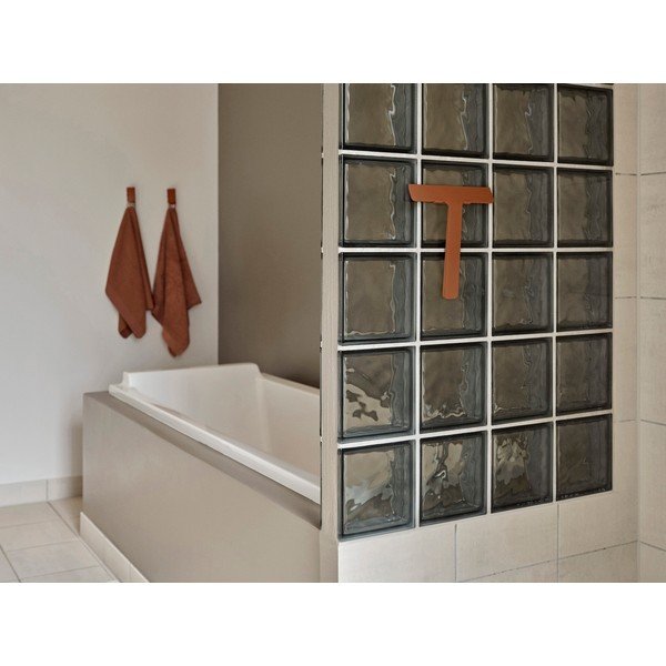 Narančasti/smeđi pamučan ručnik 50x100 cm Terracotta – Zone-image-1