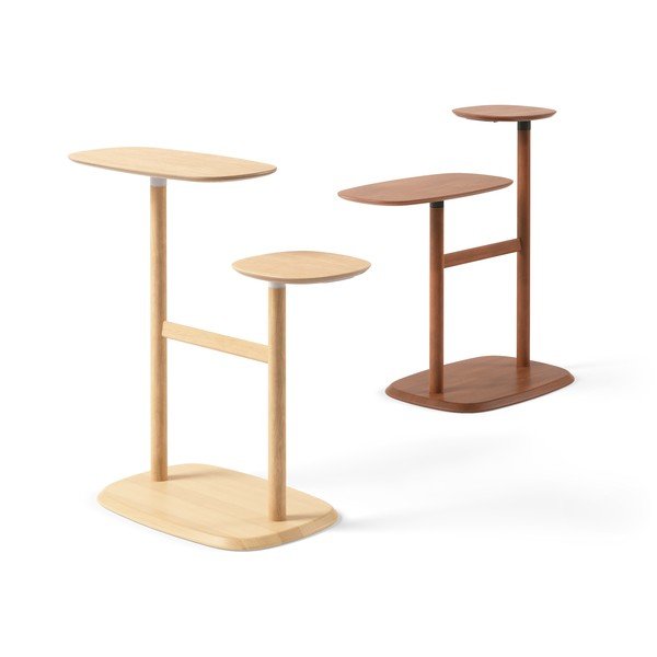 Pomoćni stol od masivne bukve 36x87 cm Swivo – Umbra-image-3