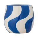 Ručno oslikana ukrasna tegla za cvijeće od kamenine ø 20,5 cm Romy – Bloomingville