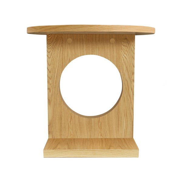 Pomoćni stolić u hrastovom dekoru Woodman Bau-image-2