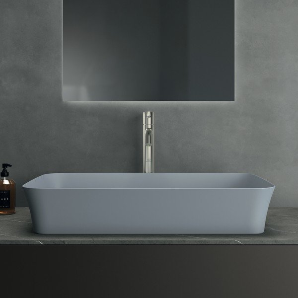 Svijetlo plavi keramički umivaonik 65x40 cm Ipalyss – Ideal Standard-image-1