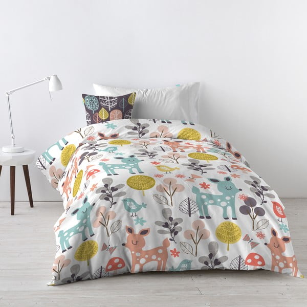 Dječja pamučna posteljina Moshi Moshi Woodland, 140 x 200 cm-image-3