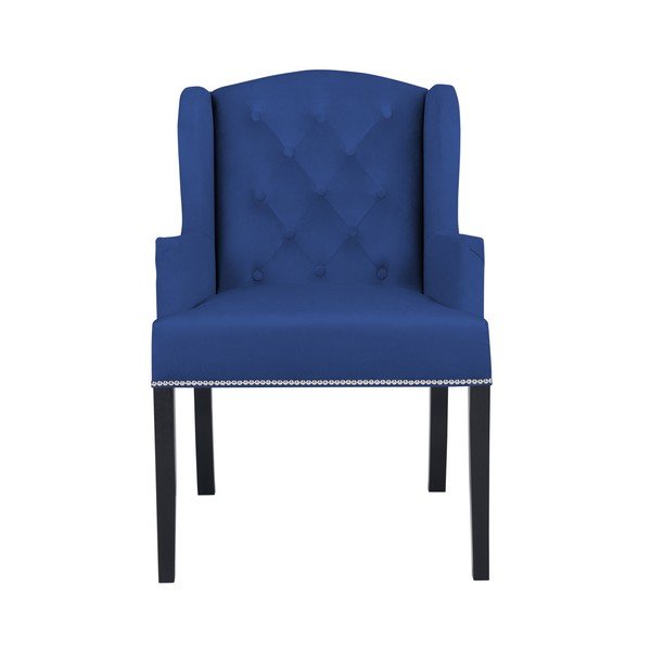 Tamnoplava fotelja Mazzini Sofas Apollo-image-3