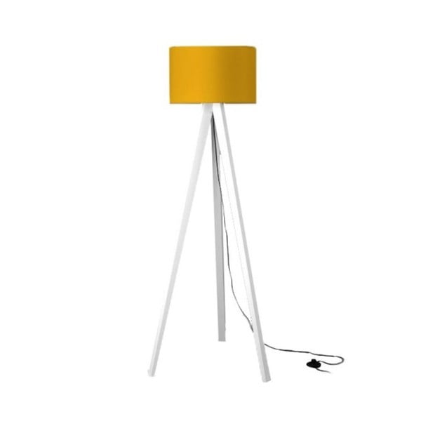 Stativ žuta / bijela podna svjetiljka