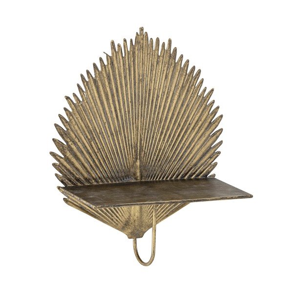 Metalna polica u zlatnoj boji 26 cm Venche – Bloomingville-image-2