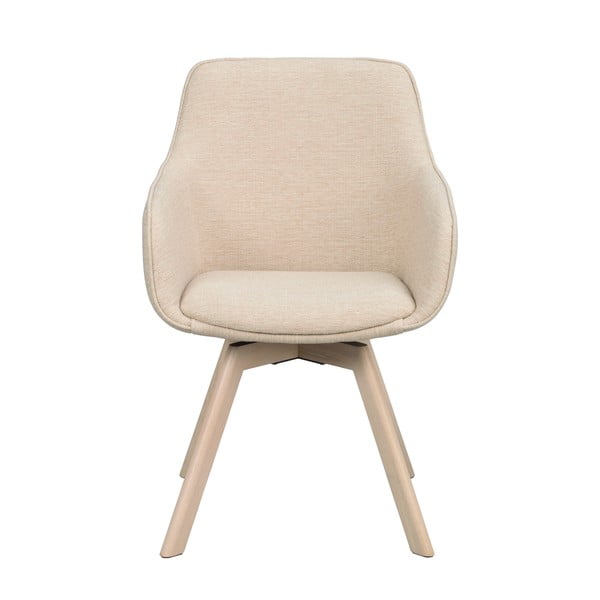 Bež podstavljene blagovaonske stolice u setu 2 kom Alison – Rowico-image-2