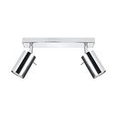 Metalni reflektor u srebrnoj boji 6x30 cm Etna – Sollux