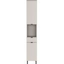 Krem visok/uski kupaonski ormarić 30x190 cm Arcena – Germania