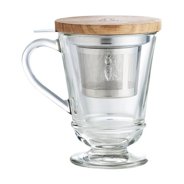 Staklena šalica s cjedilom 270 ml Abeille – La Rochére