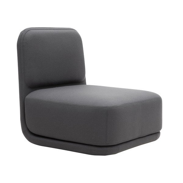Tamno siva fotelja Softline Standby Medium-image-2