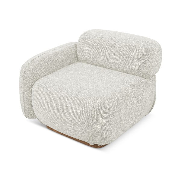 Krem modularna sjedeća garnitura (s lijevim kutom) Ailani – Makamii-image-2