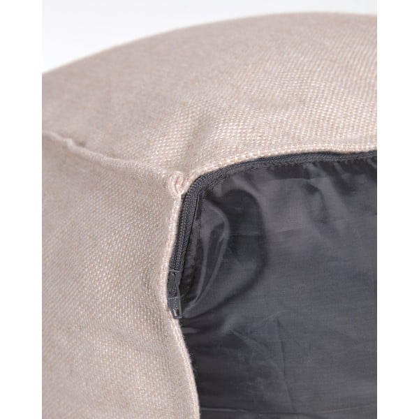 Bež vrtni puf Kave Home Leeith, 40 x 39 cm-image-2