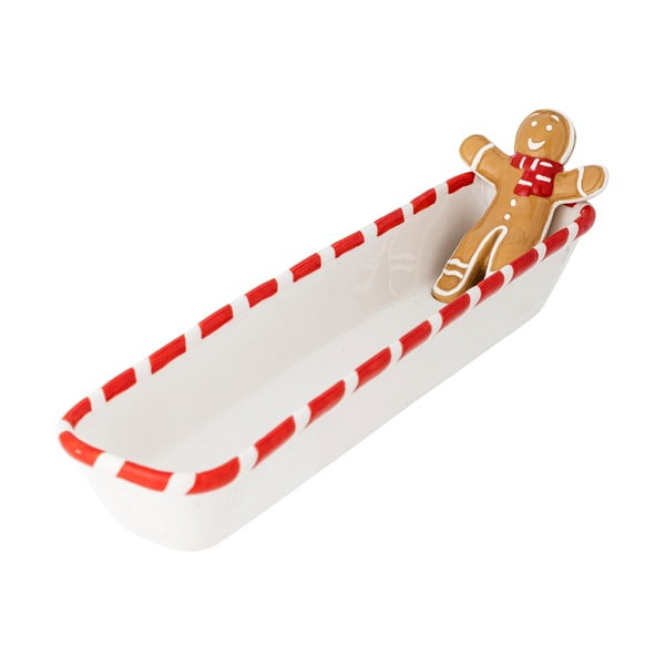 Bijela keramička zdjelica s božićnim motivom 110 ml Ginnie – Bloomingville-image-3