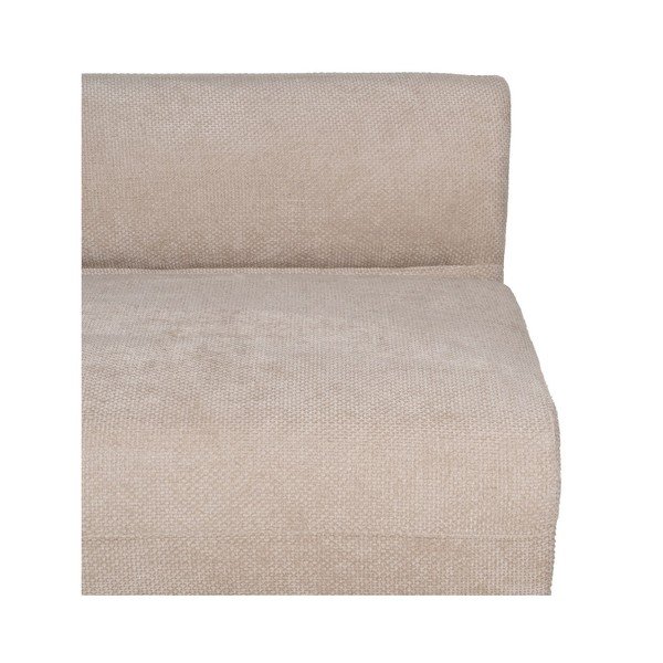 Bež sofa od šenila s lijevim kutom 199 cm Minimal – Ixia-image-4