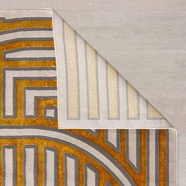 Tepih u zlatnoj boji 170x116 cm Eris Gatsby - Flair Rugs-image-4