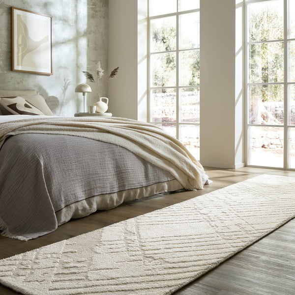 Krem staza 80x300 cm Remy – Flair Rugs-image-1