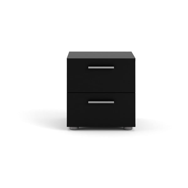 Crni noćni ormarić Pepe - Tvilum-image-2