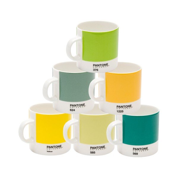 Pantone šalica PA 166 Custard Yellow-image-2
