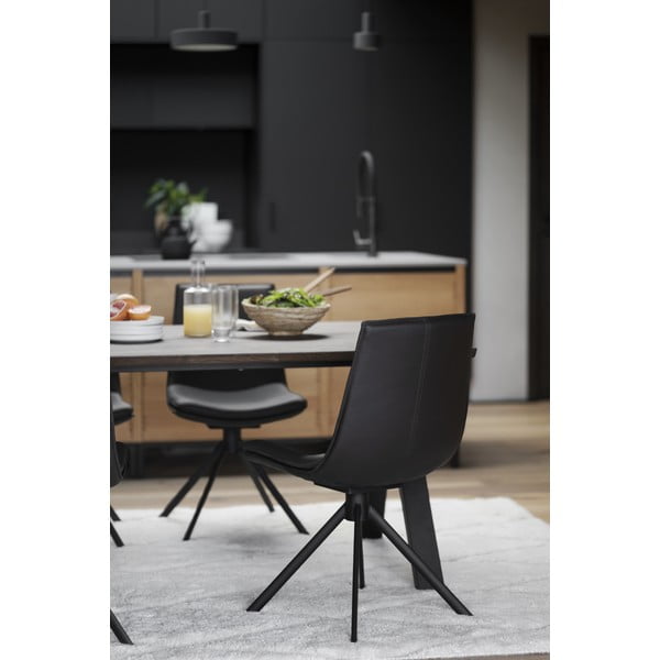 Blagovaonski stol na razvlačenje s hrastovom pločom 170x100 cm Carradale - Rowico-image-2