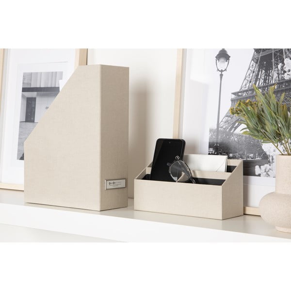 Kartonski uredski organizatori u setu 4 kom Hugo Canvas Paper Laminate – Bigso-image-1