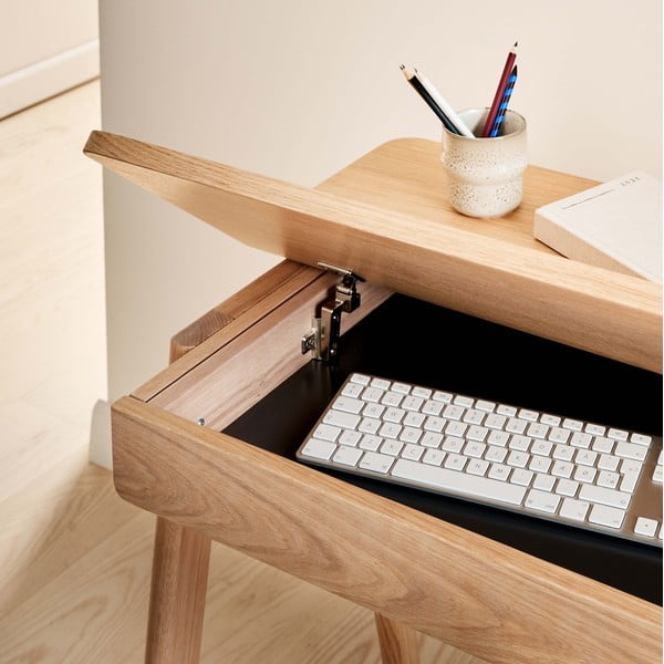 Radni stol s hrastovom pločom 110x55,5 cm Home - Hammel Furniture-image-4