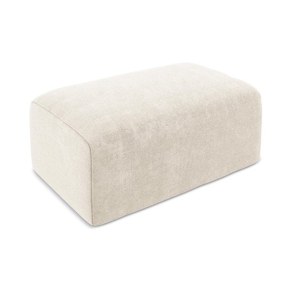 Krem tabure od šenila Kona – Makamii-image-2