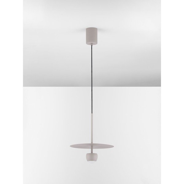 Bež LED viseća svjetiljka aluminijska ø 30 cm Edem – Nova Luce-image-3