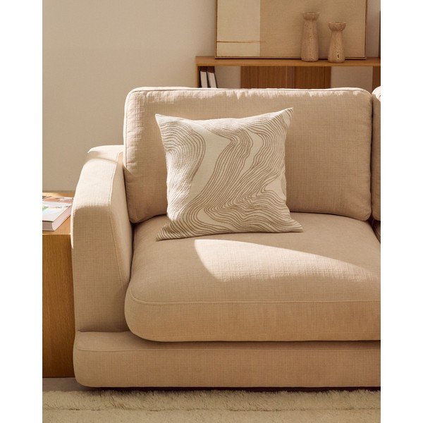 Pamučna ukrasna jastučnica 50x50 cm Ondara – Kave Home-image-1