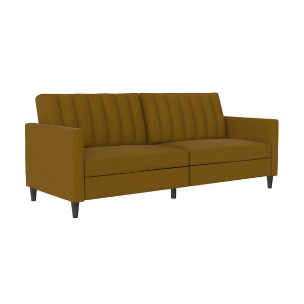 Žuta  sklopiva sofa 86 cm Celine – Støraa