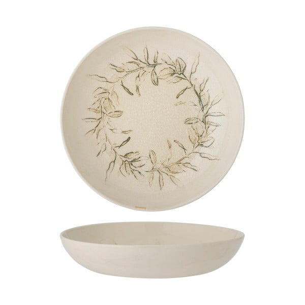 Krem zdjelica s božićnim motivom od kamenine 450 ml Hollie – Bloomingville-image-2