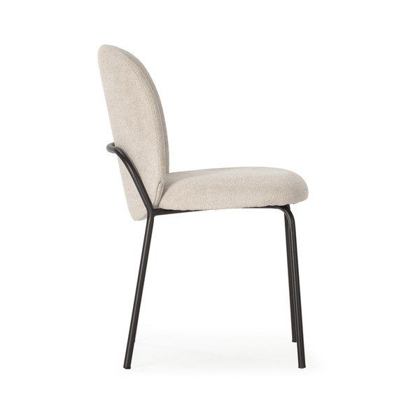 Crne/krem blagovaonske stolice u setu 4 kom Daia – Marckeric-image-2