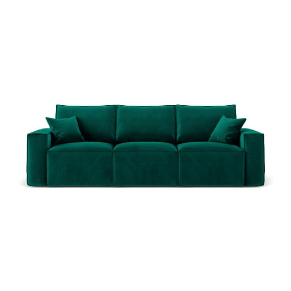 Tamnozelena sofa Cosmopolitan Design Florida, 245 cm