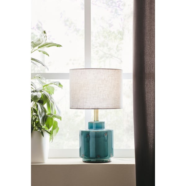 Plavo-bijela stolna lampa Markslöjd Cous-image-1