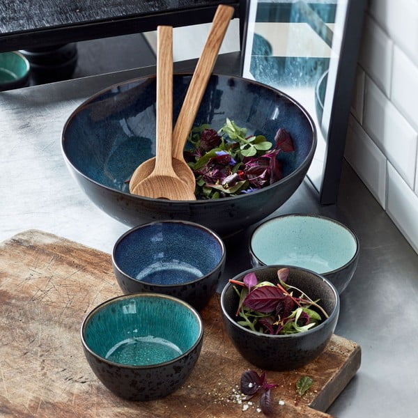 Zelena/crna zdjelica od kamenine 200 ml Gastro Green/Black – Bitz-image-1