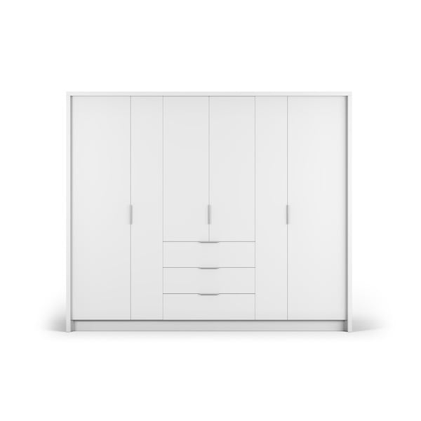 Bijeli ormar 255x217 cm Wells - Cosmopolitan Design