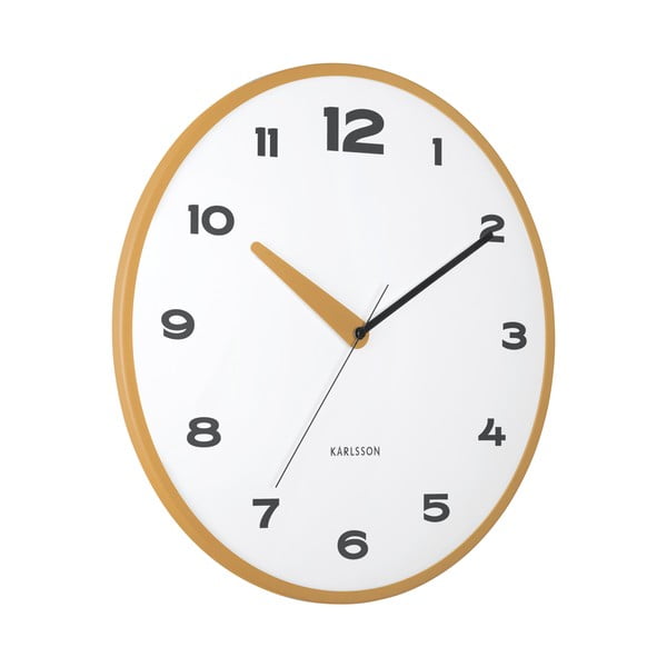 Zidni sat ø 40 cm Brisk Dome – Karlsson-image-4