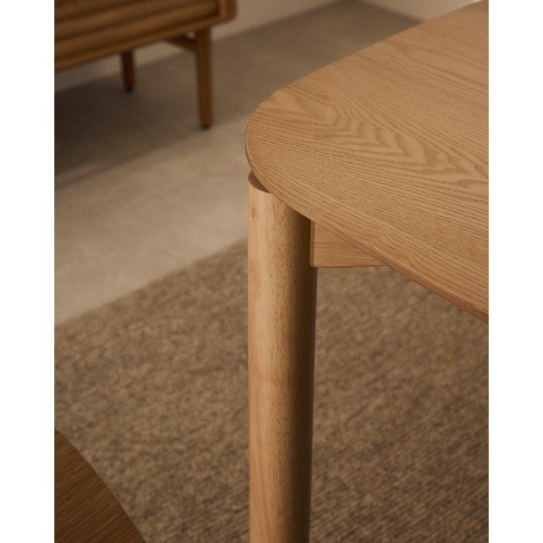 Blagovaonski stol u dekoru jasena 90x160 cm Indara – Kave Home-image-3